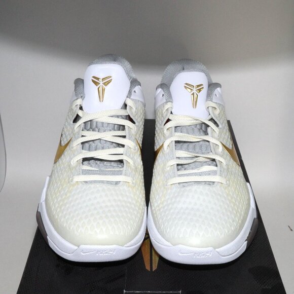 Nike Zoom Kobe VII 7 System Elite 2012 511371-100 White Metallic Gold US 11 DS - Picture 3 of 13